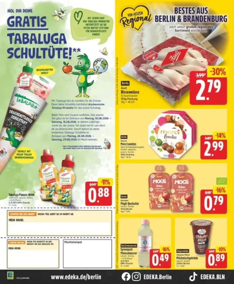 Edeka Prospekt vom 10.08.2026, Seite 14
