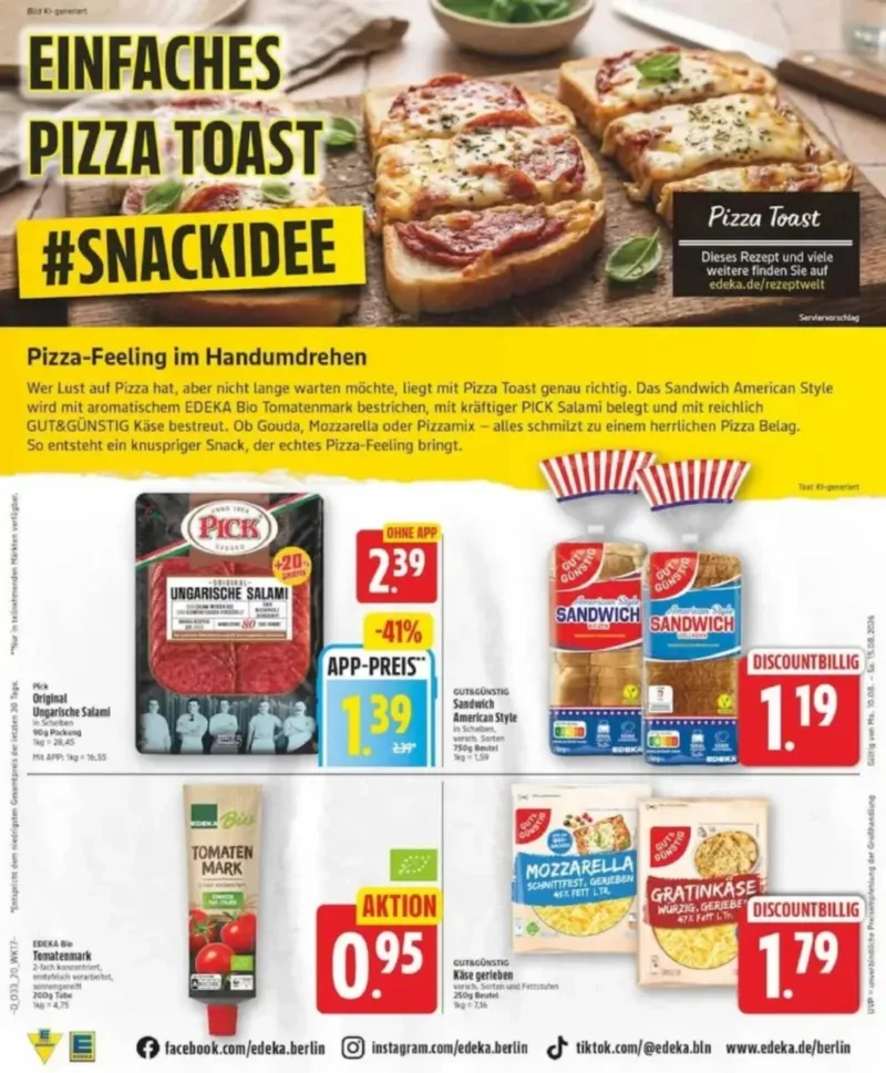 Edeka Prospekt vom 10.08.2026, Seite 20
