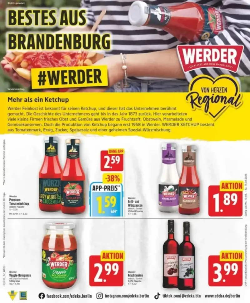 Edeka Prospekt vom 10.08.2026, Seite 22