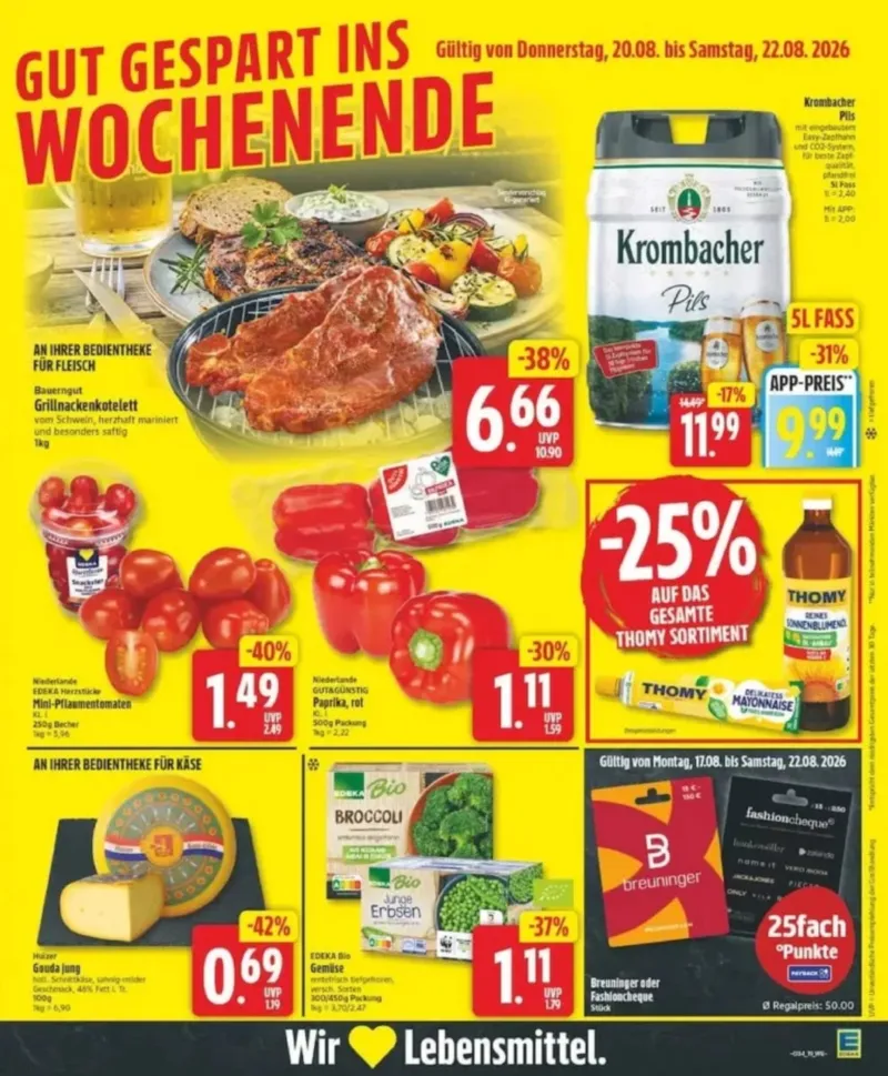 Edeka Prospekt vom 17.08.2026, Seite 23