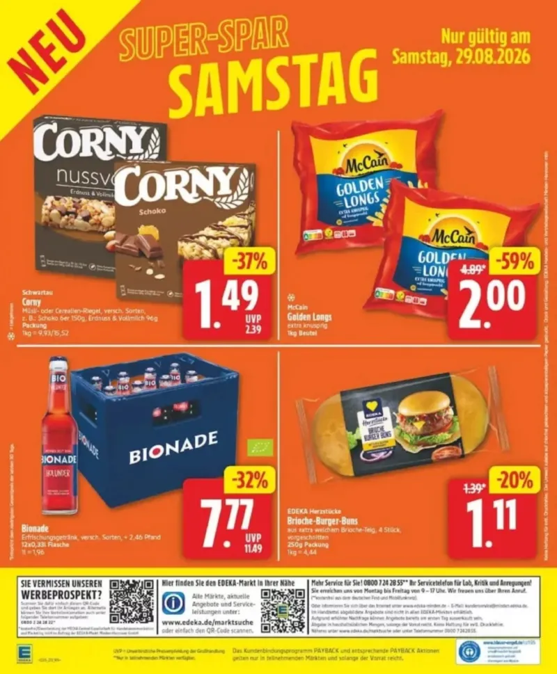 Edeka Prospekt vom 24.08.2026, Seite 26