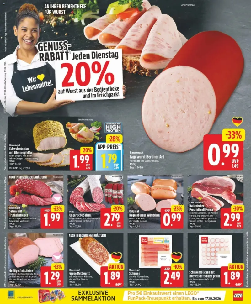 Edeka Prospekt vom 07.09.2026, Seite 6