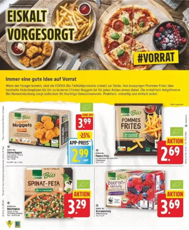 Edeka Prospekt vom 14.09.2026, Seite 22