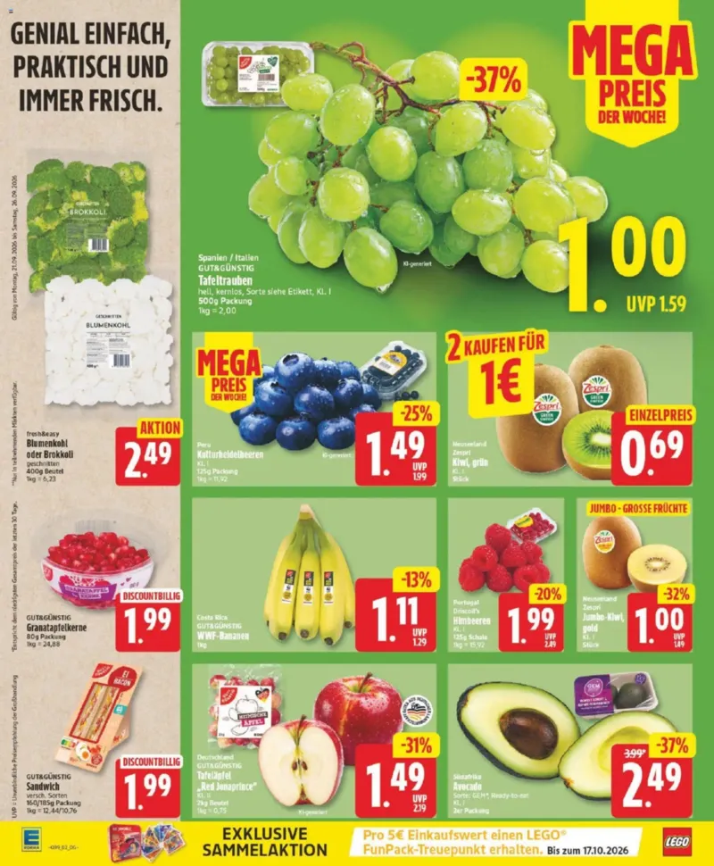 Edeka Prospekt vom 21.09.2026, Seite 2