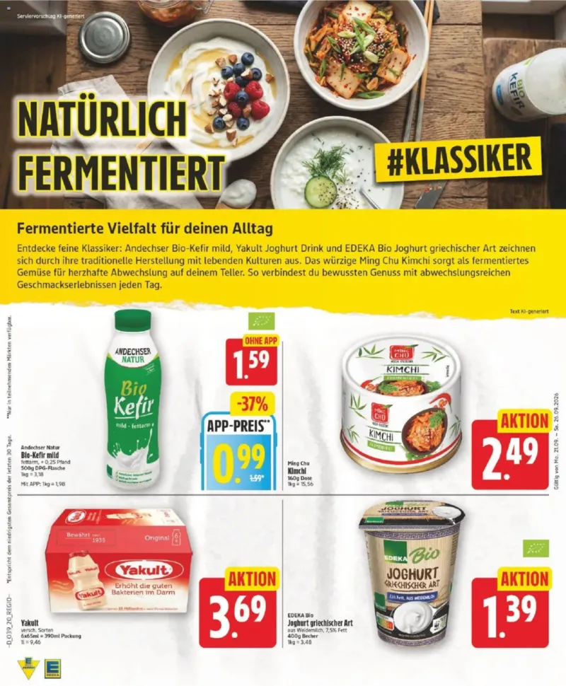 Edeka Prospekt vom 21.09.2026, Seite 20