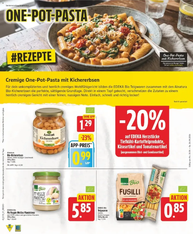 Edeka Prospekt vom 21.09.2026, Seite 21