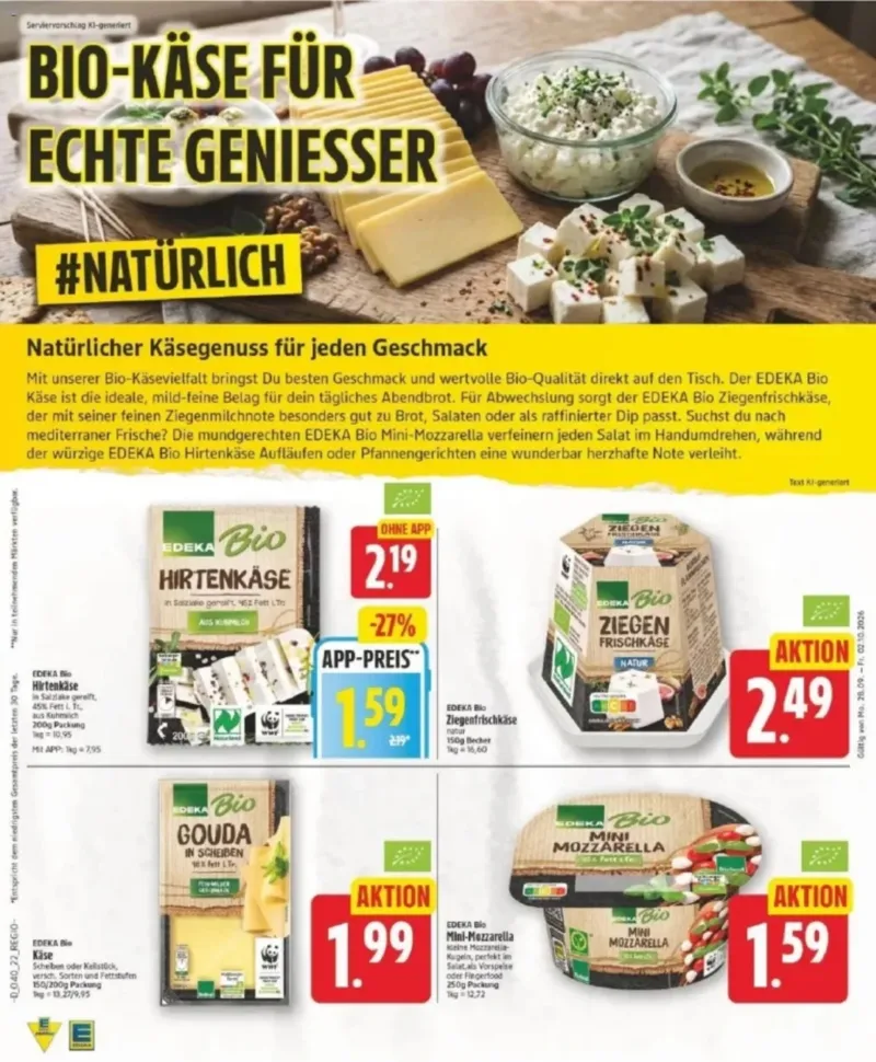Edeka Prospekt vom 28.09.2026, Seite 22
