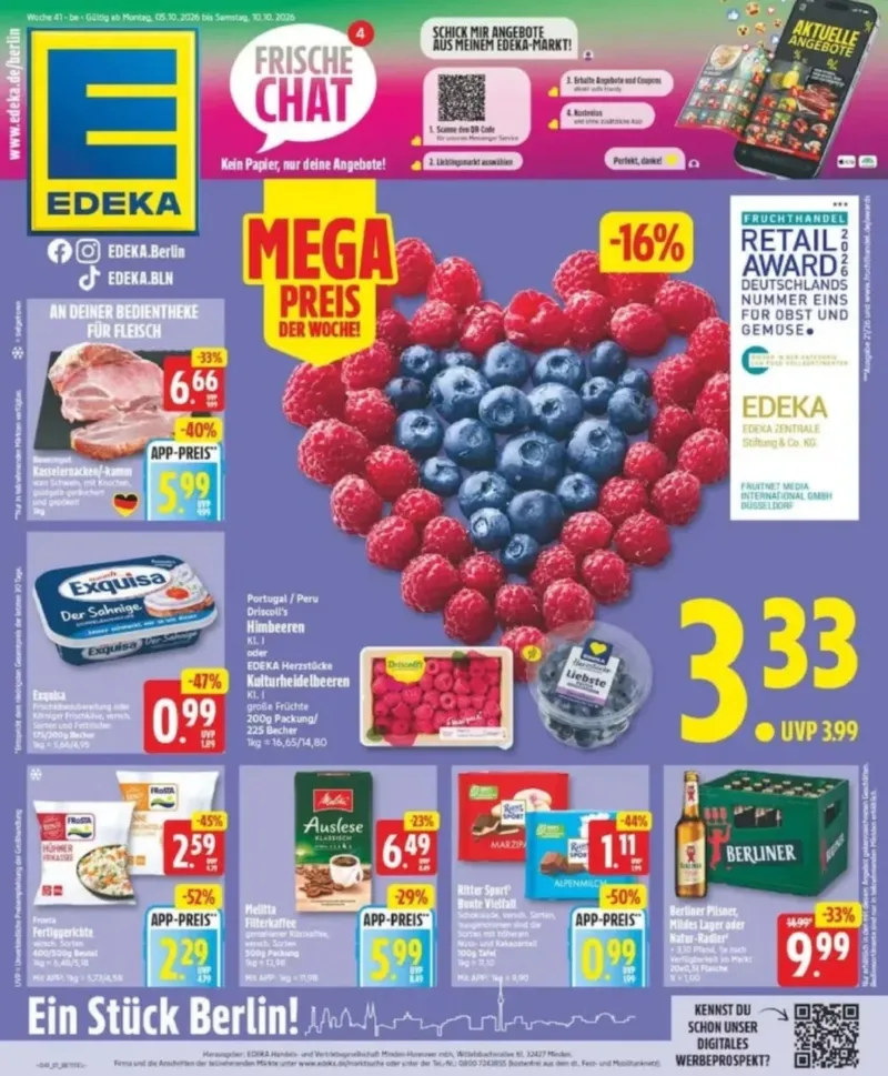 Edeka Prospekt vom 05.10.2026, Seite 1