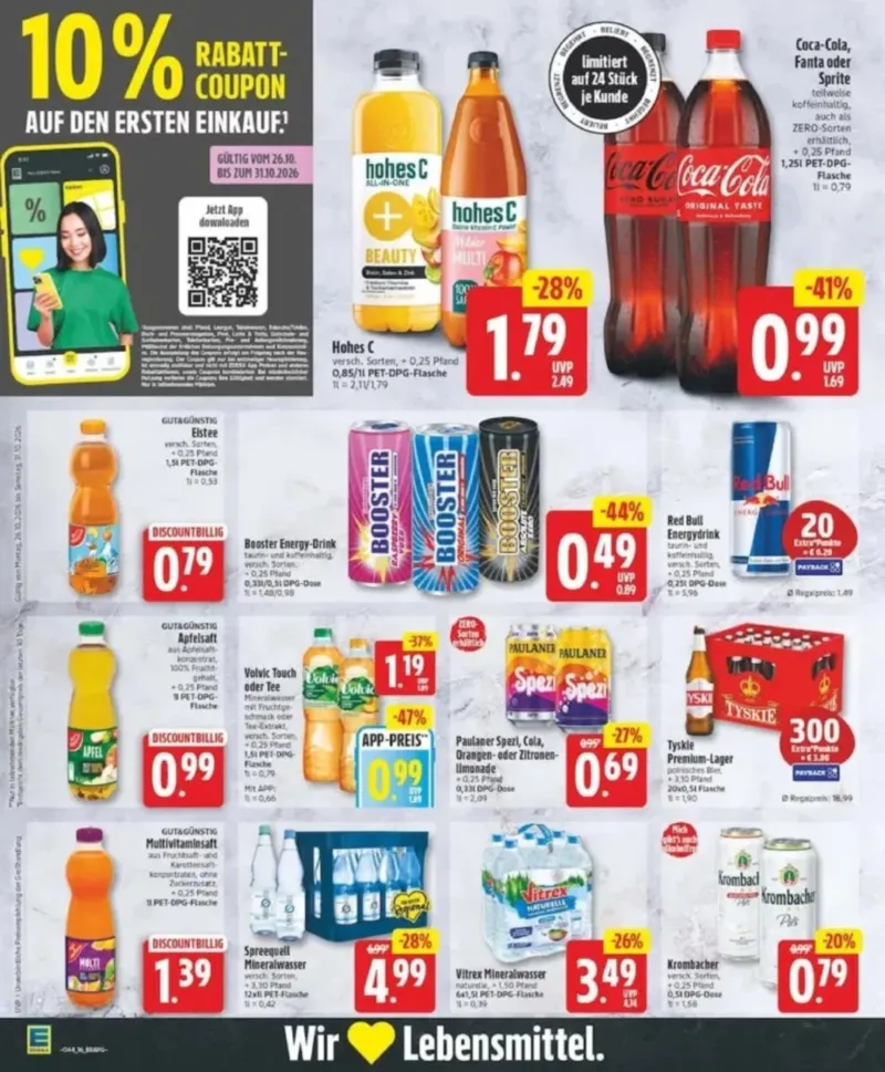 Edeka Prospekt vom 26.10.2026, Seite 15