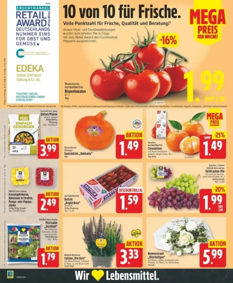 Edeka Prospekt vom 26.10.2026, Seite 2