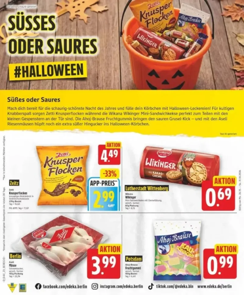 Edeka Prospekt vom 26.10.2026, Seite 22