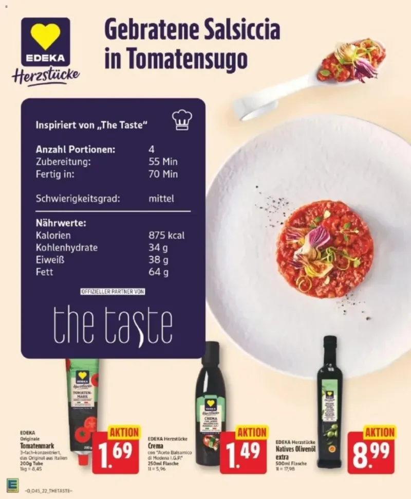 Edeka Prospekt vom 02.11.2026, Seite 22