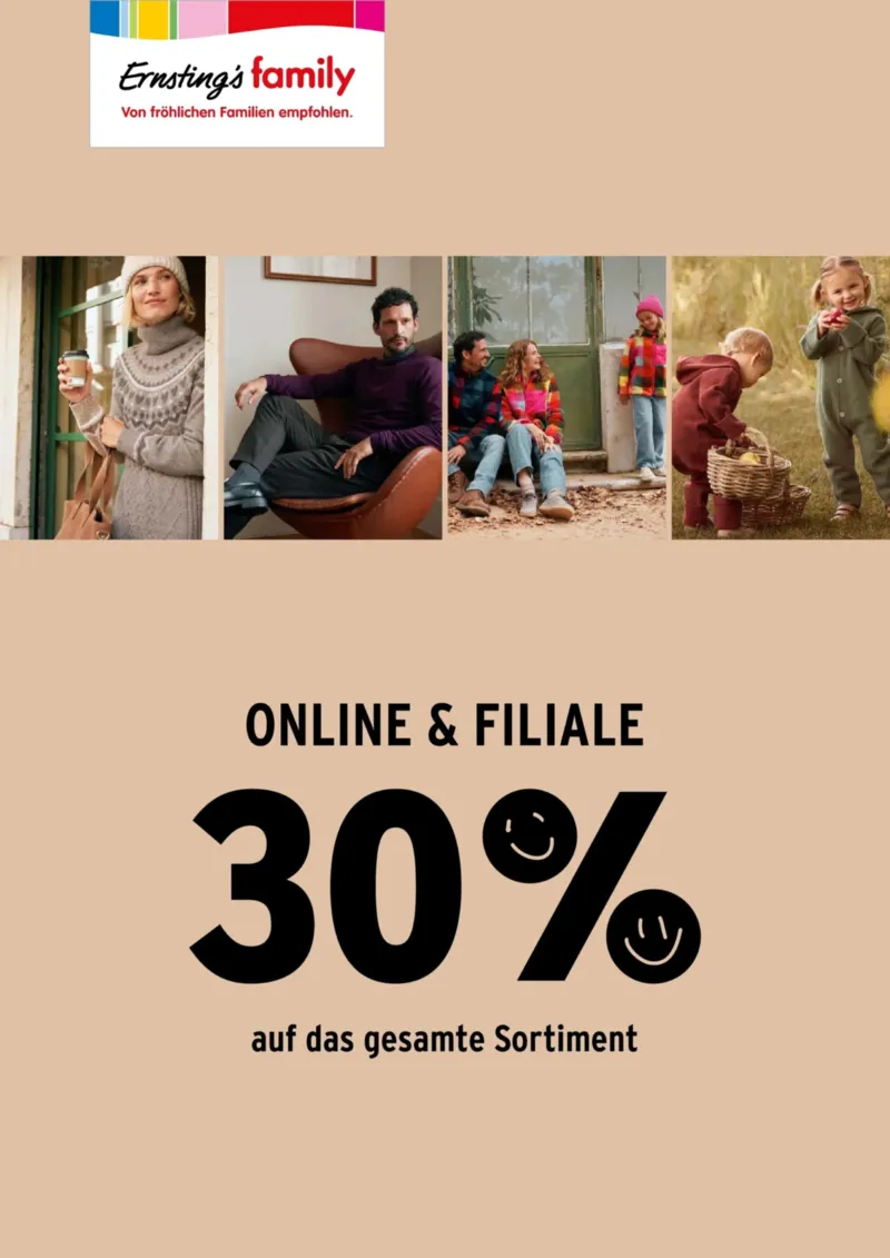 Ernstings Family Prospekt vom 14.10.2026, Seite 1