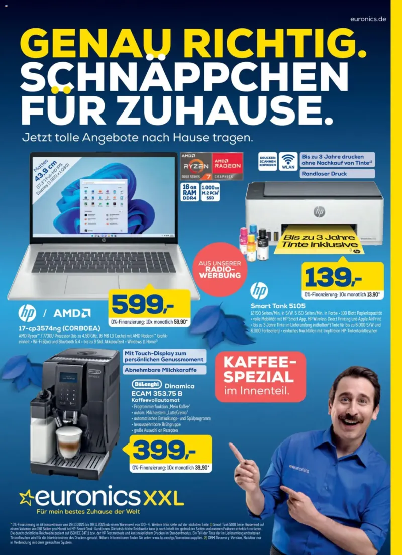 Euronics Prospekt vom 29.10.2025, Seite 1