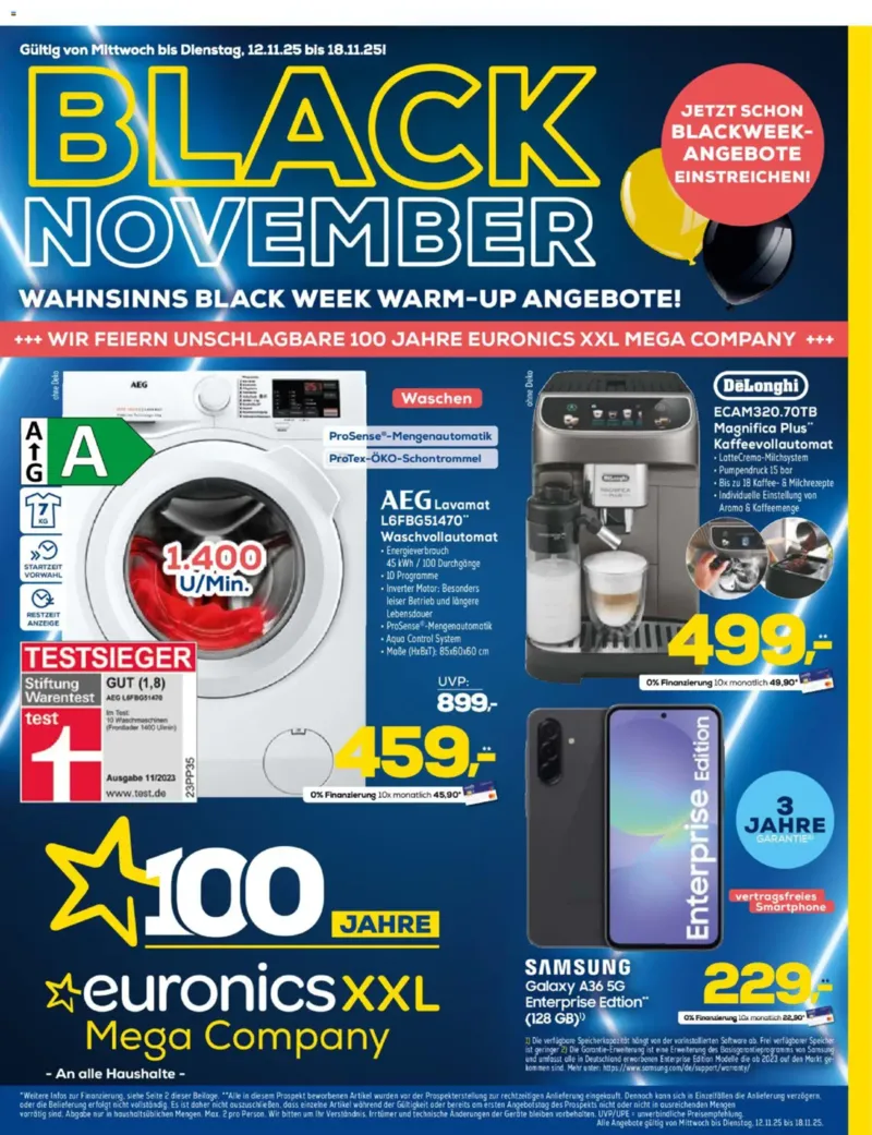 Euronics Prospekt vom 12.11.2025, Seite 1