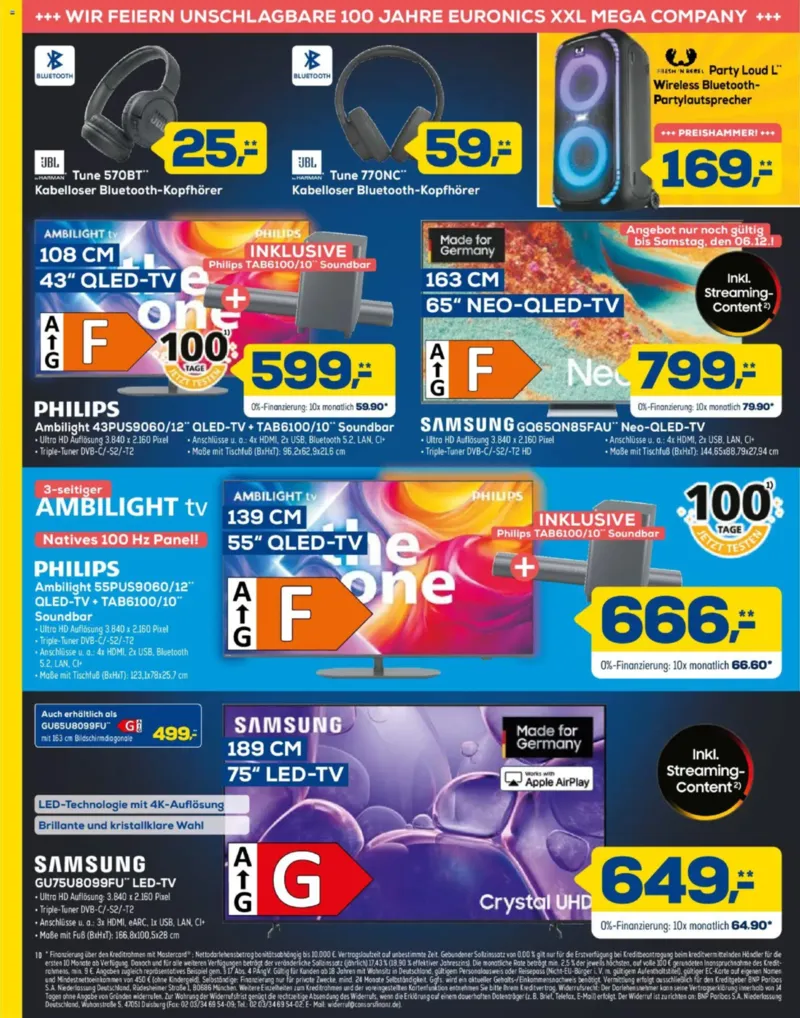 Euronics Prospekt vom 03.12.2025, Seite 10
