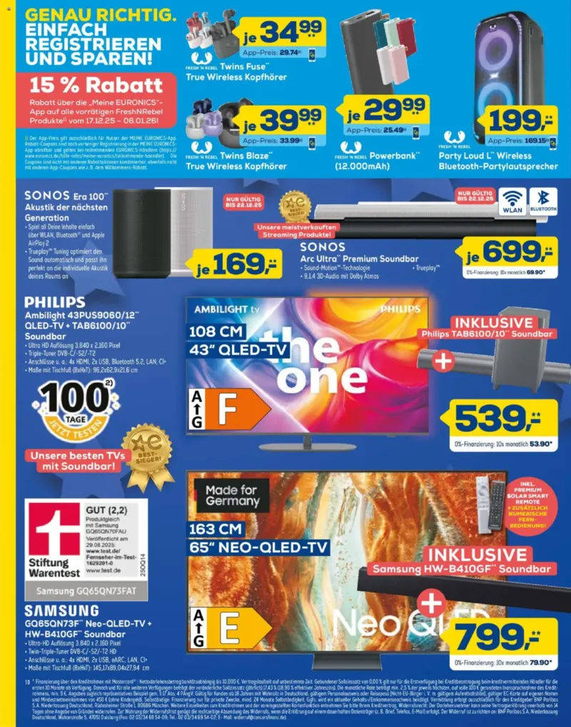 Euronics Prospekt vom 17.12.2025, Seite 10