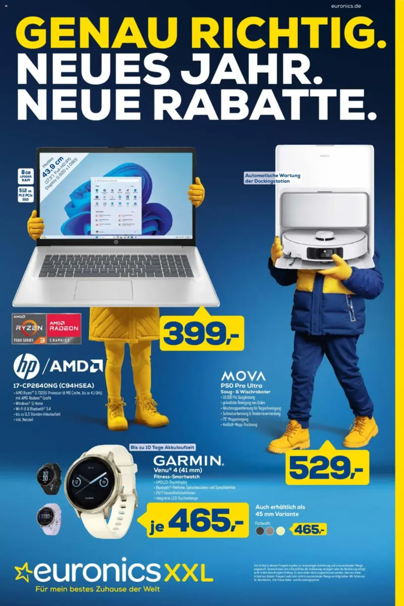 Euronics Prospekt vom 31.12.2025, Seite 1