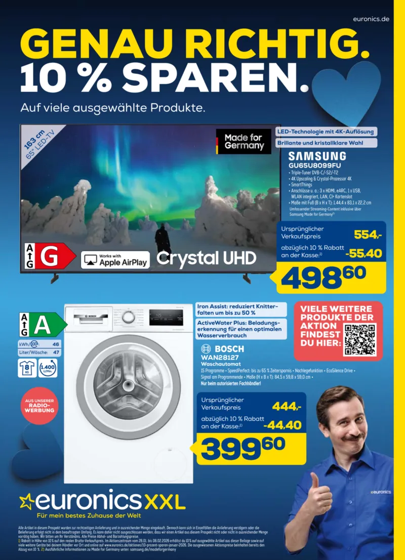 Euronics Prospekt vom 28.01.2026, Seite 1