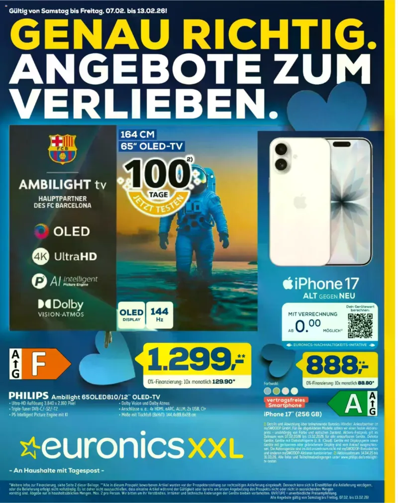 Euronics Prospekt vom 07.02.2026, Seite 1