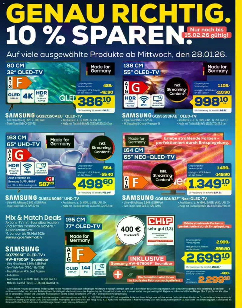 Euronics Prospekt vom 07.02.2026, Seite 3