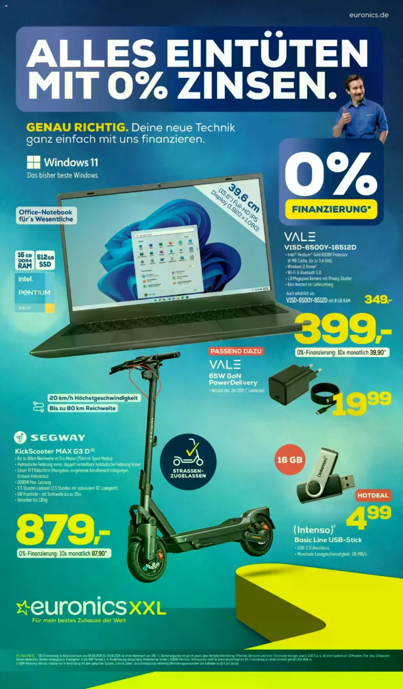 Euronics Prospekt vom 08.04.2026, Seite 1