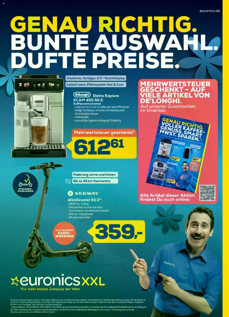 Euronics Prospekt vom 29.04.2026, Seite 1