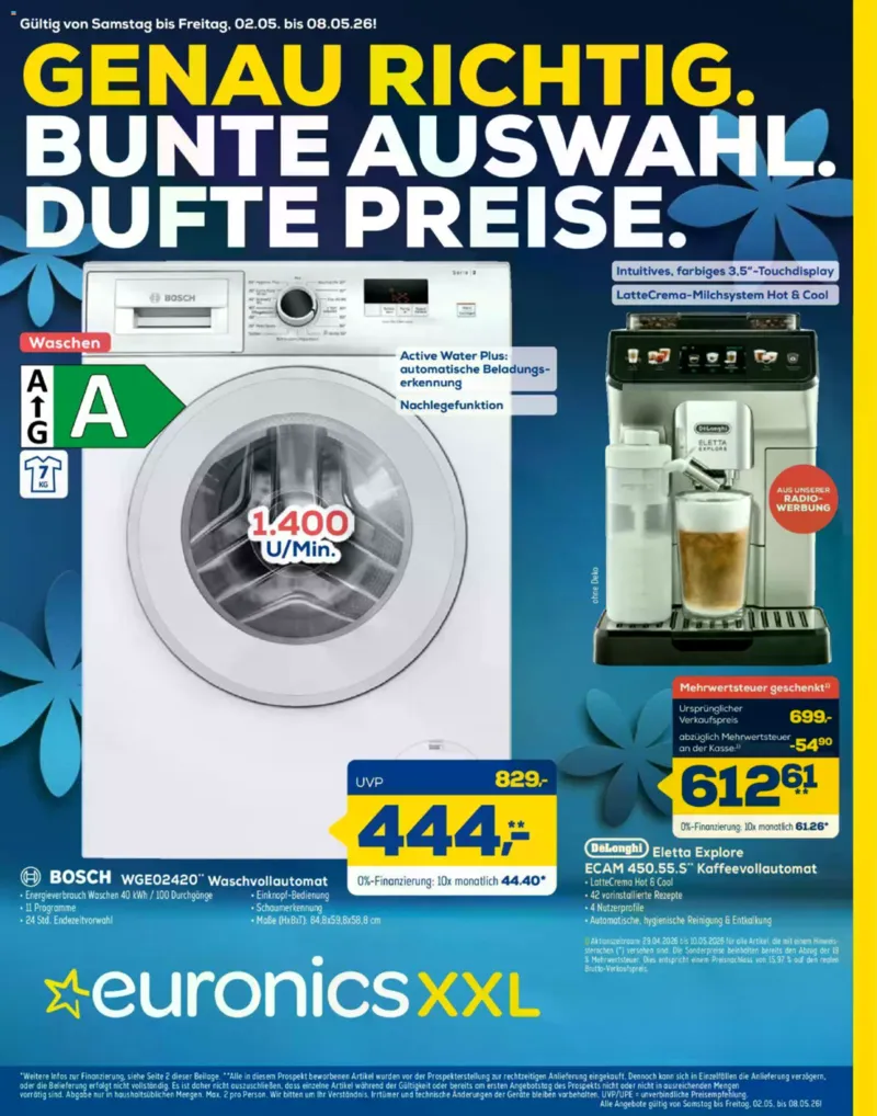 Euronics Prospekt vom 02.05.2026, Seite 1