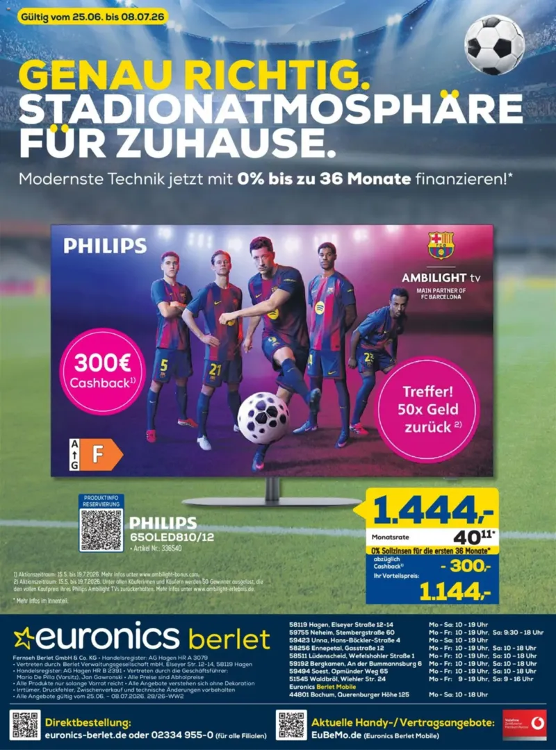 Euronics Prospekt vom 25.06.2026, Seite 20