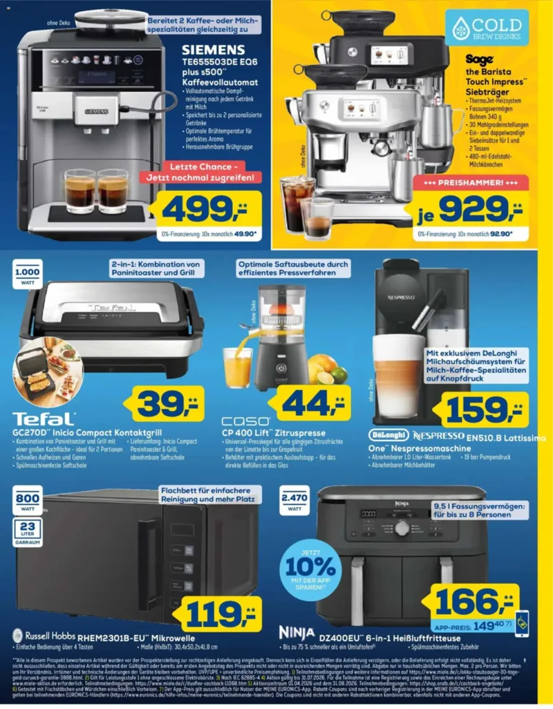 Euronics Prospekt vom 11.07.2026, Seite 9
