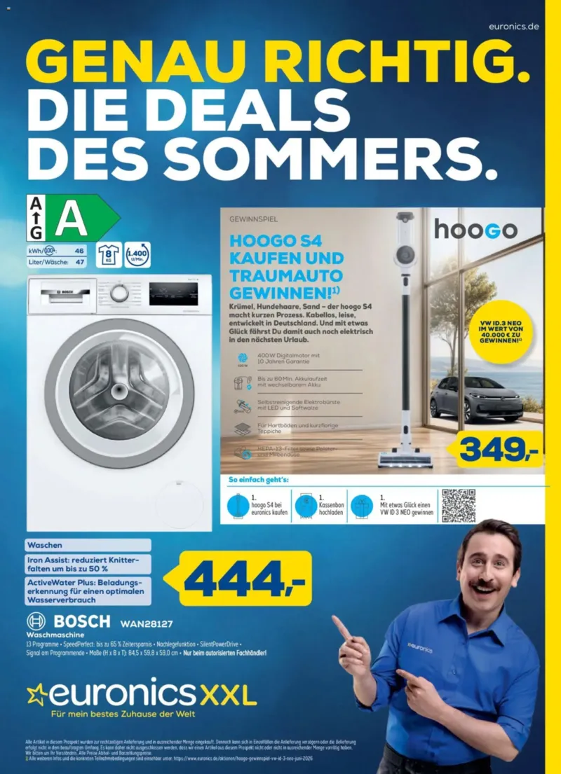 Euronics Prospekt vom 29.07.2026, Seite 1