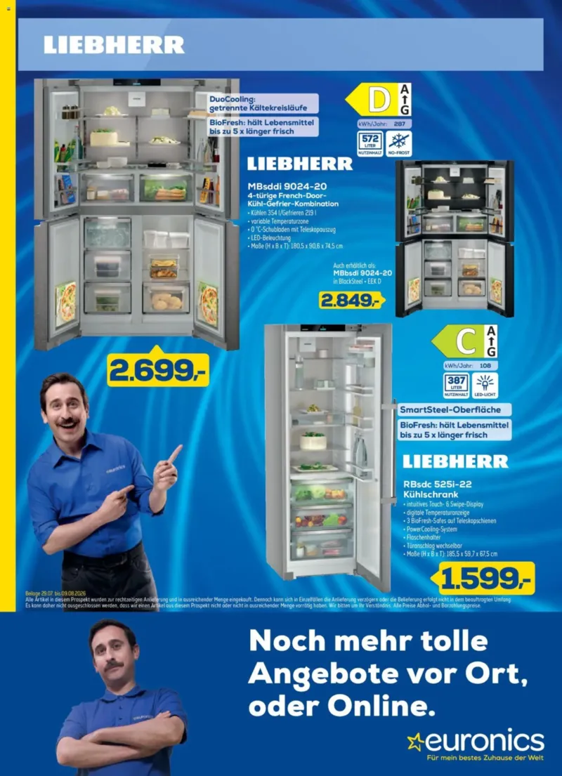 Euronics Prospekt vom 29.07.2026, Seite 16