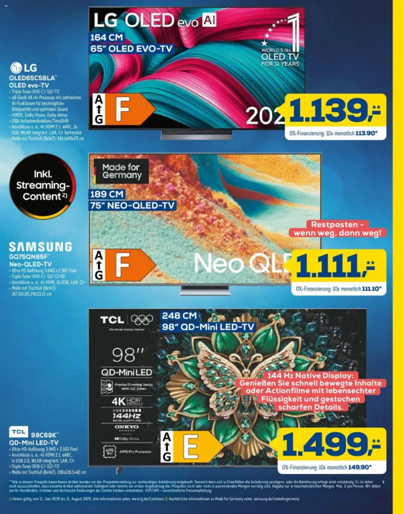 Euronics Prospekt vom 15.08.2026, Seite 9
