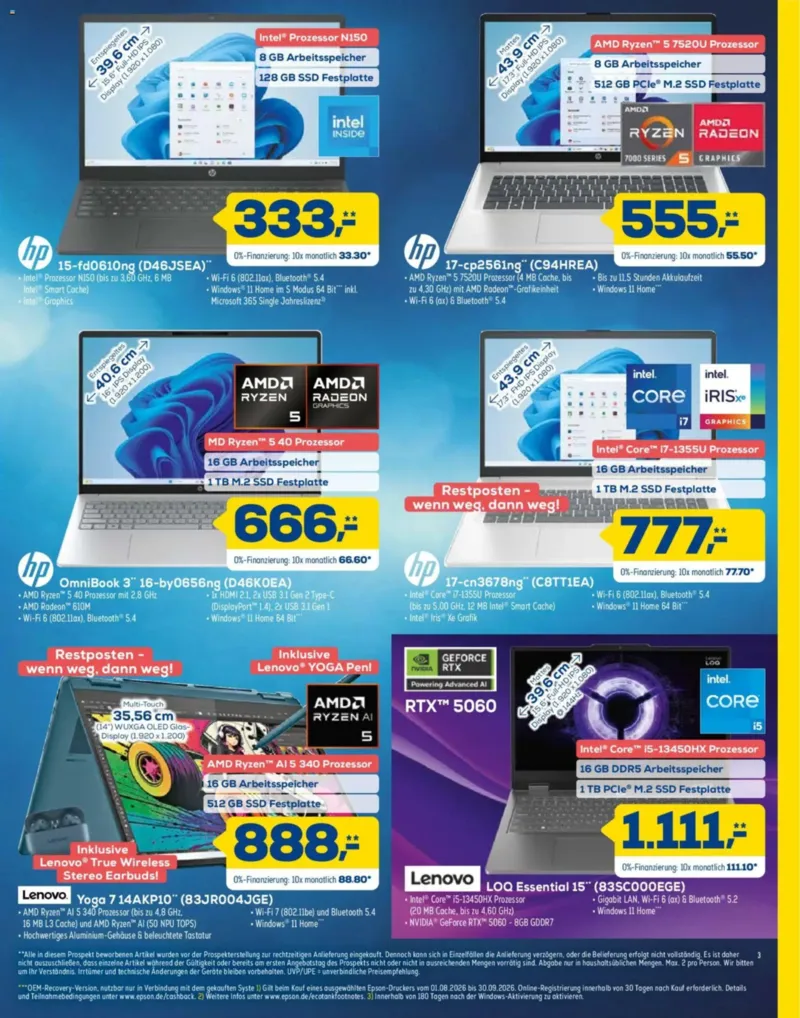Euronics Prospekt vom 29.08.2026, Seite 3