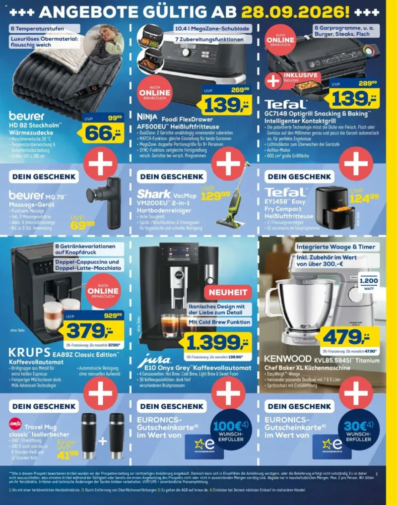 Euronics Prospekt vom 26.09.2026, Seite 5