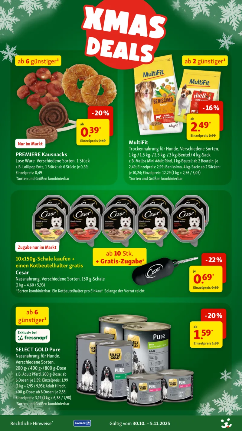 Fressnapf Prospekt vom 30.10.2025, Seite 13