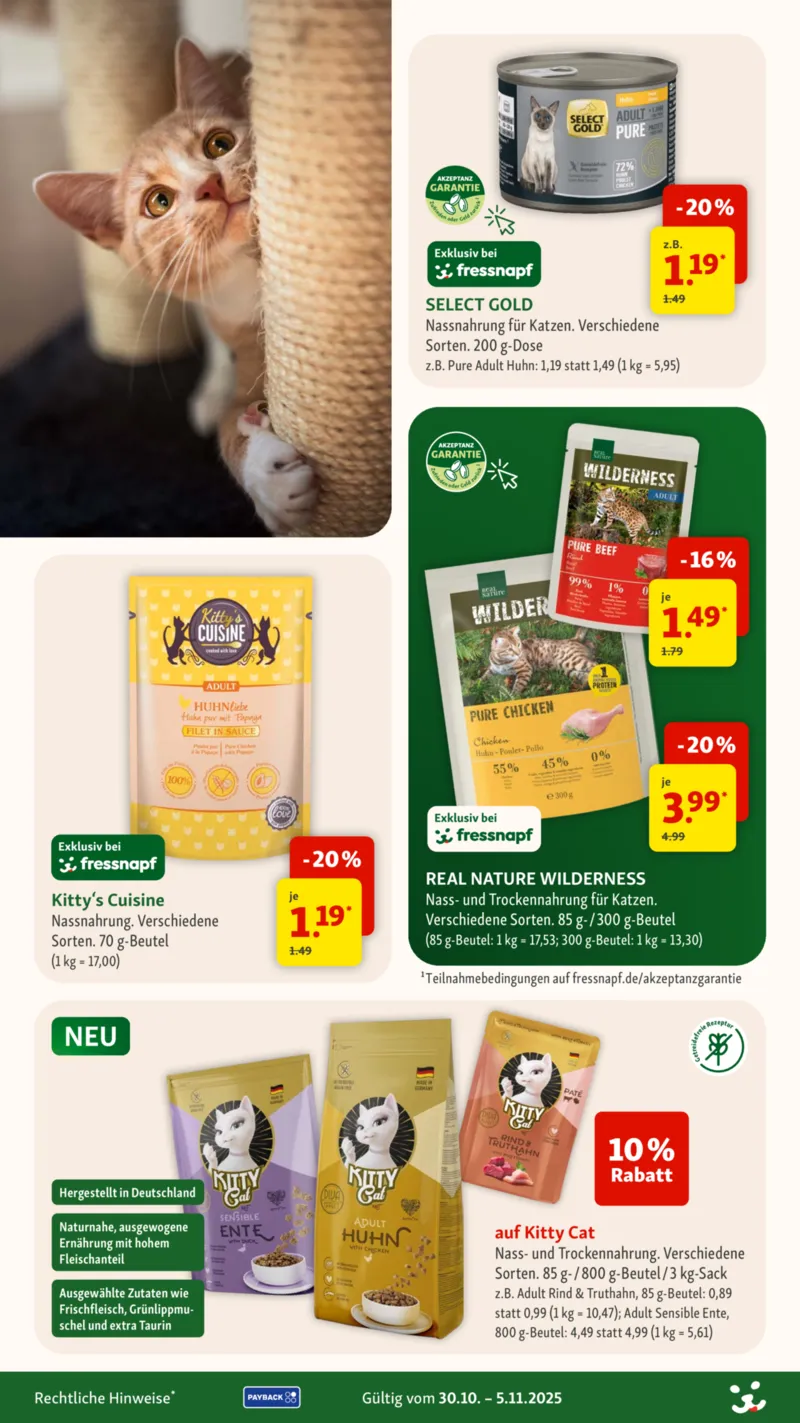 Fressnapf Prospekt vom 30.10.2025, Seite 3
