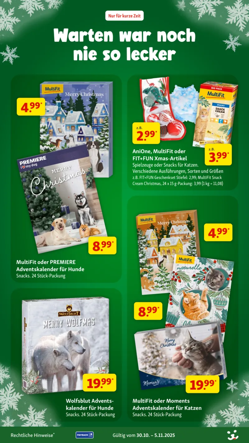 Fressnapf Prospekt vom 30.10.2025, Seite 9