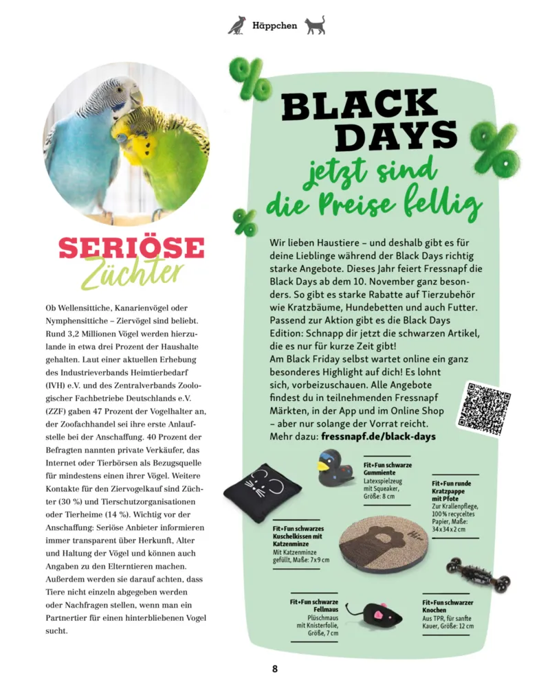 Fressnapf Prospekt vom 01.11.2025, Seite 8