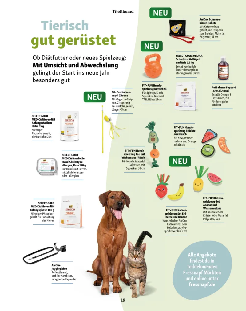 Fressnapf Prospekt vom 01.01.2026, Seite 19