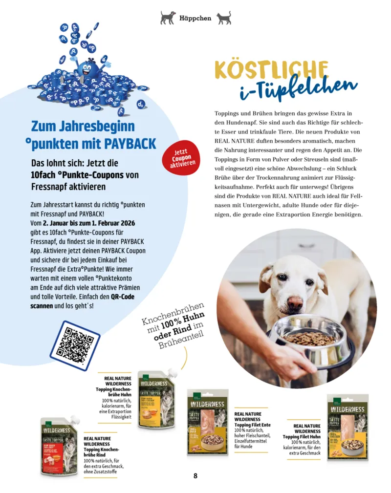 Fressnapf Prospekt vom 01.01.2026, Seite 8