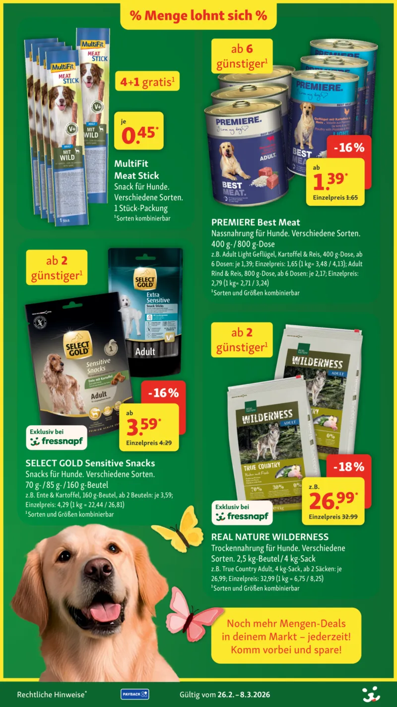 Fressnapf Prospekt vom 25.02.2026, Seite 13