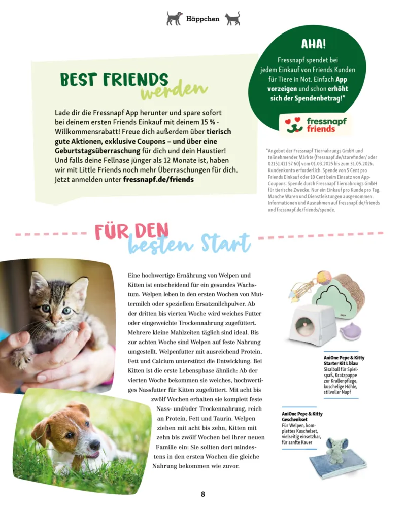 Fressnapf Prospekt vom 01.03.2026, Seite 8