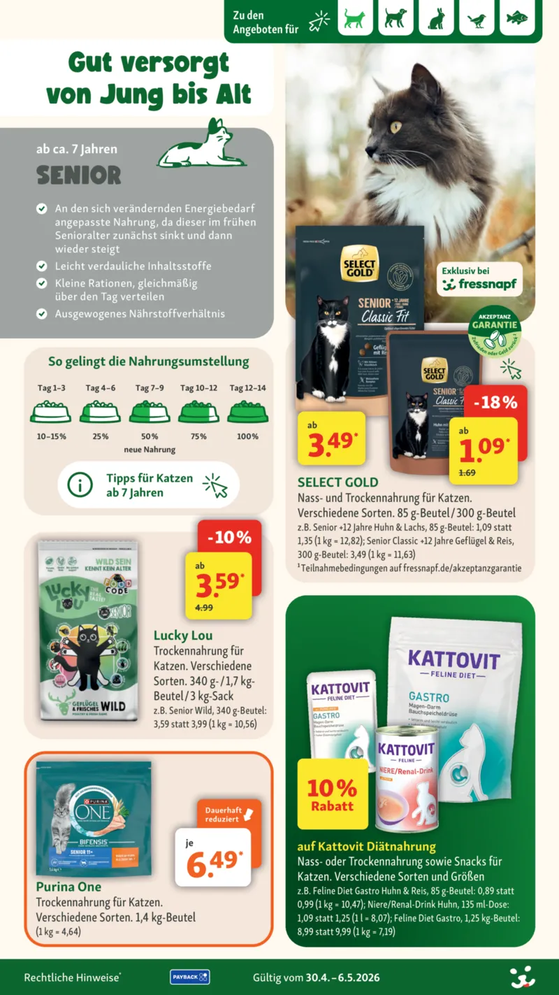 Fressnapf Prospekt vom 30.04.2026, Seite 10
