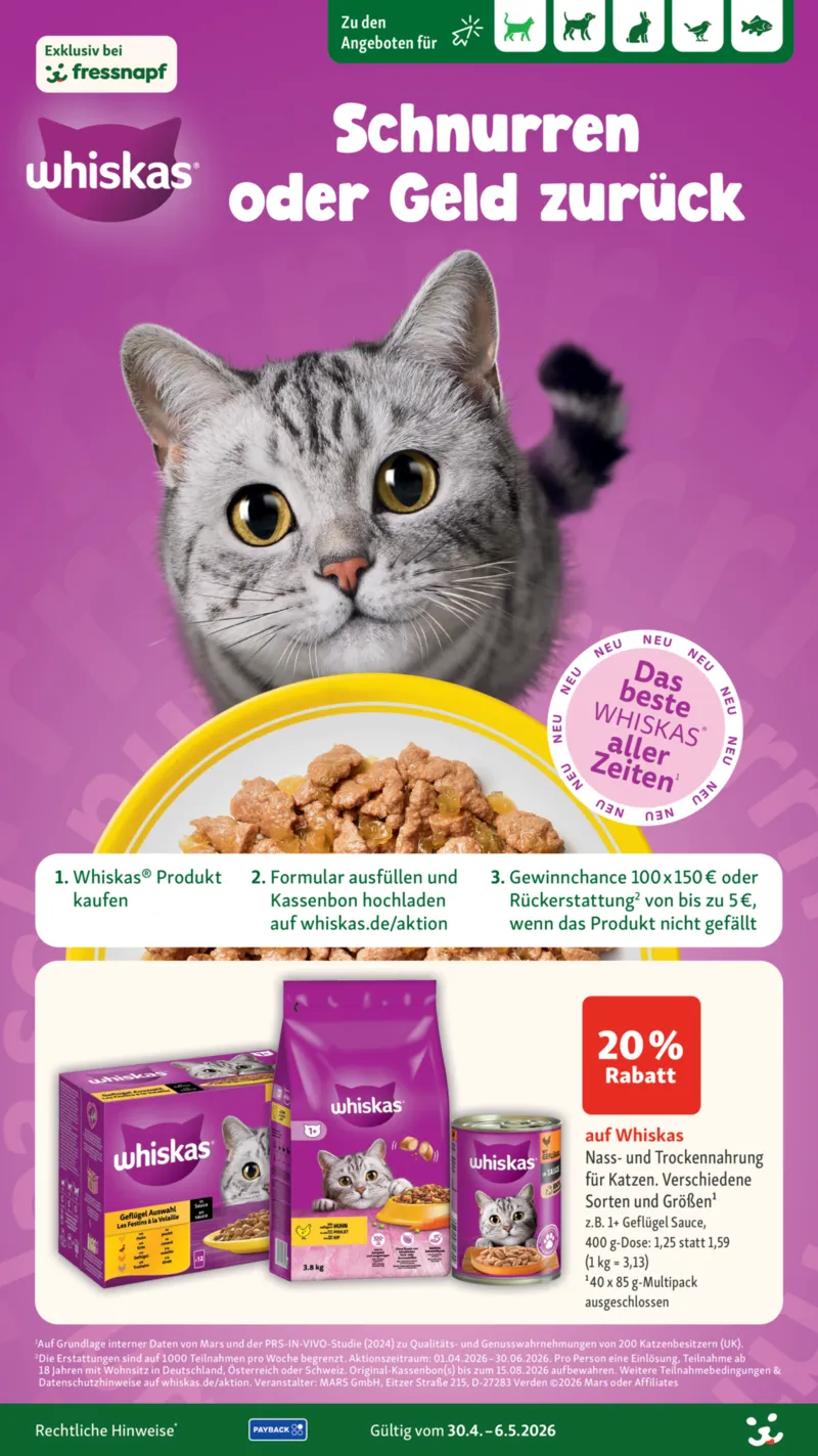 Fressnapf Prospekt vom 30.04.2026, Seite 12