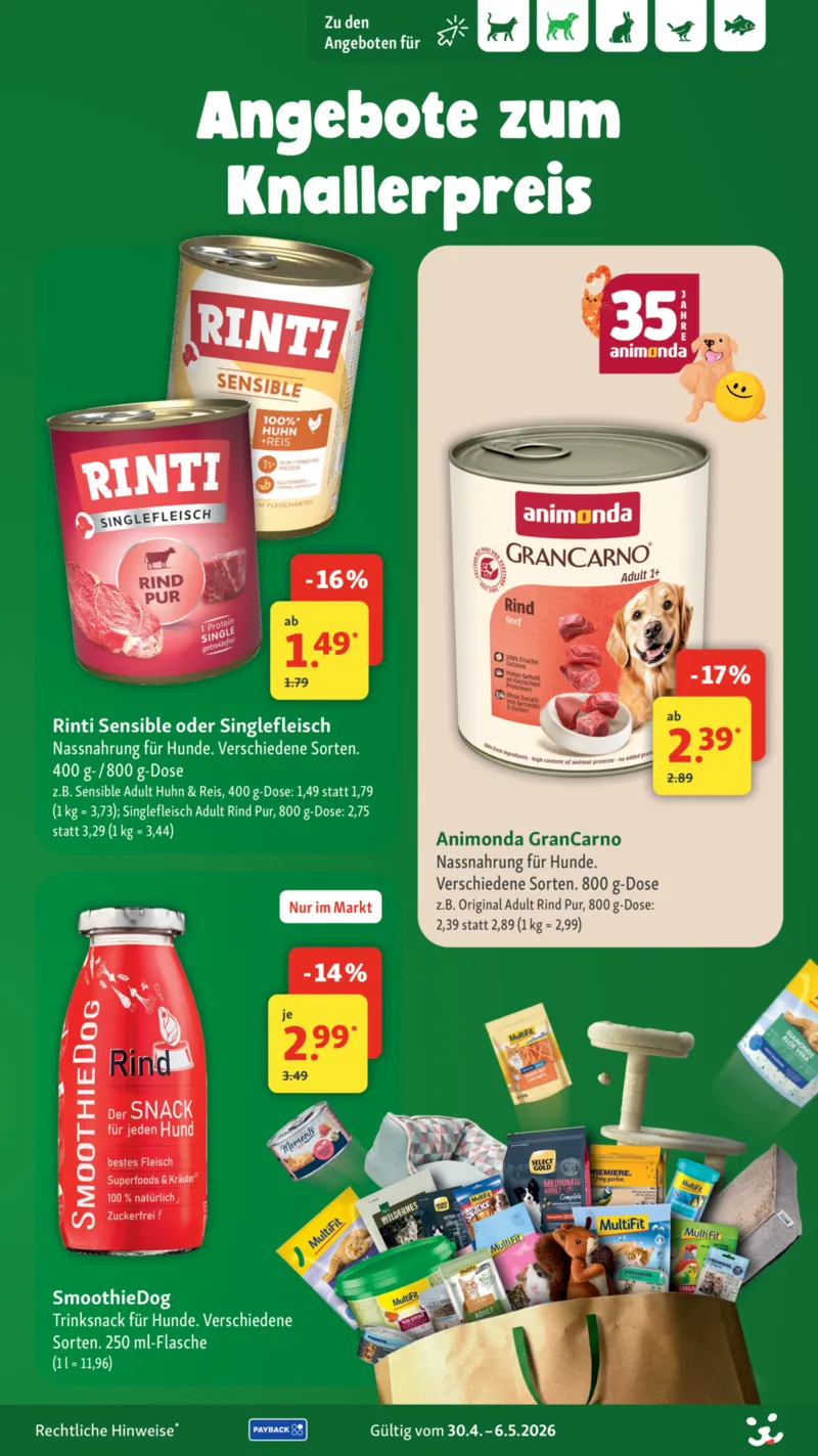 Fressnapf Prospekt vom 30.04.2026, Seite 20