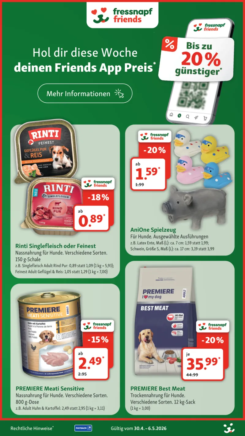 Fressnapf Prospekt vom 30.04.2026, Seite 6