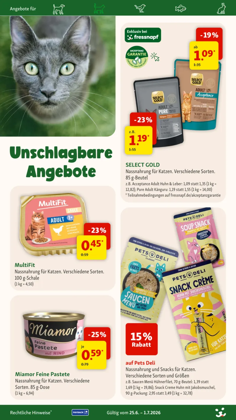 Fressnapf Prospekt vom 25.06.2026, Seite 14