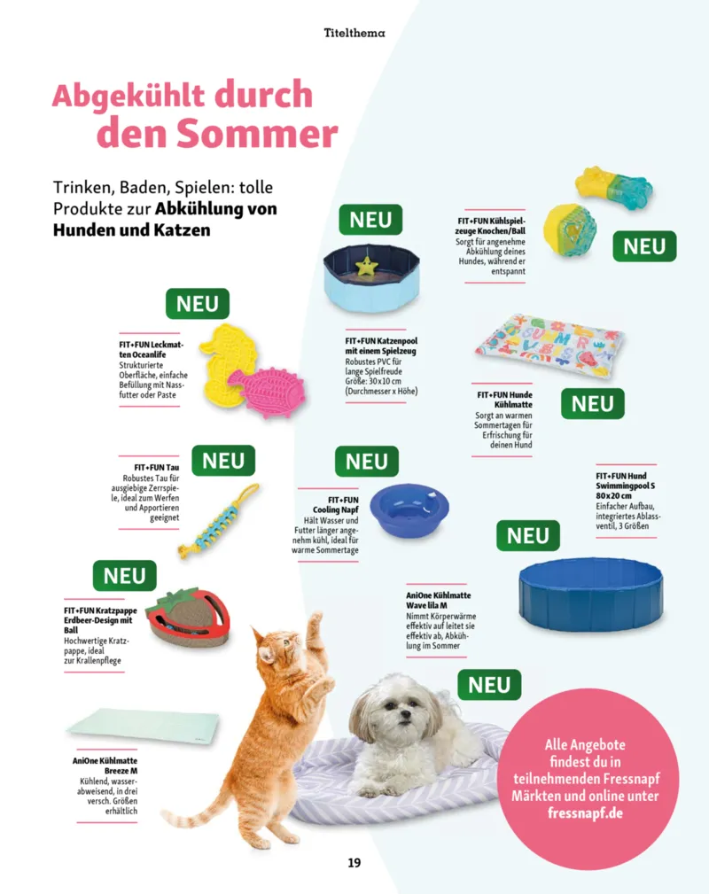 Fressnapf Prospekt vom 01.07.2026, Seite 19