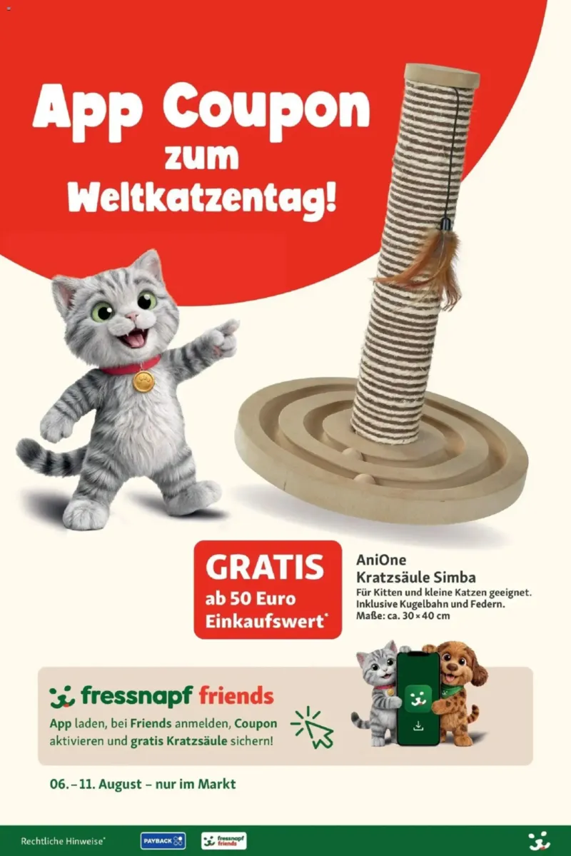 Fressnapf Prospekt vom 30.07.2026, Seite 26